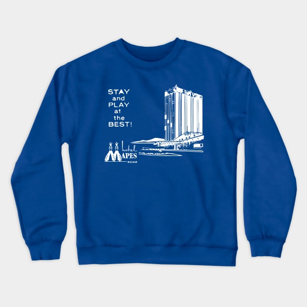 STAY AND PLAY AT THE BEST! Crewneck Sweatshirt by HAGEN